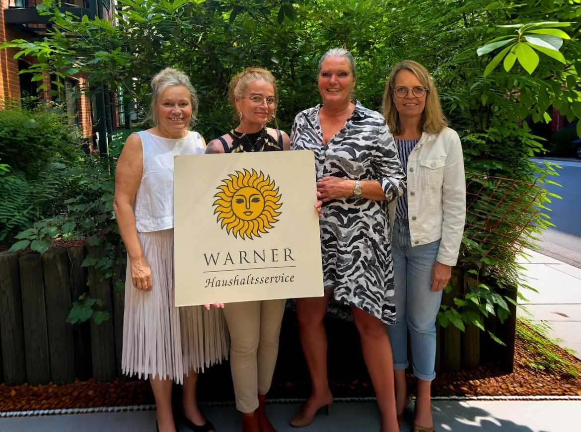 Das Team der Warner Haushaltsservice GmbH in Hamburg